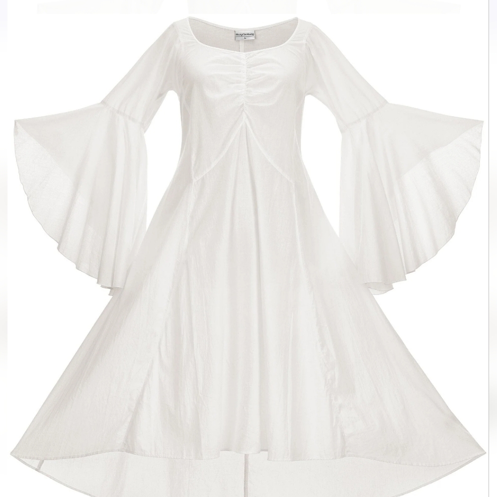Tauriel Maxi Chemise Underdress In White
